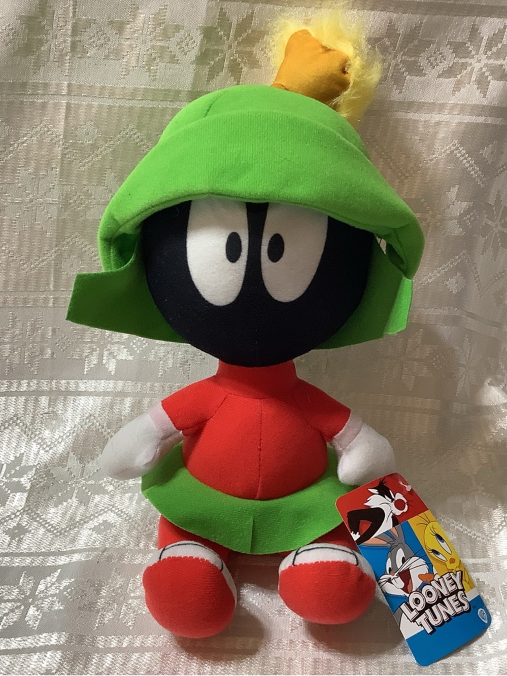 Warner Bros. Marvin the Martian Plush - Green, Red, Black & White